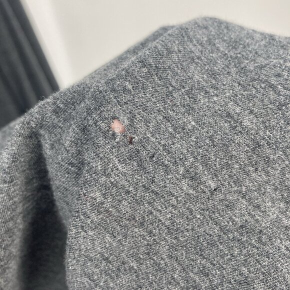 Johnny Was Cardigan Kimono Medium Embroidered Draped Open Front Boho Gray Jacket - Picture 10 of 16